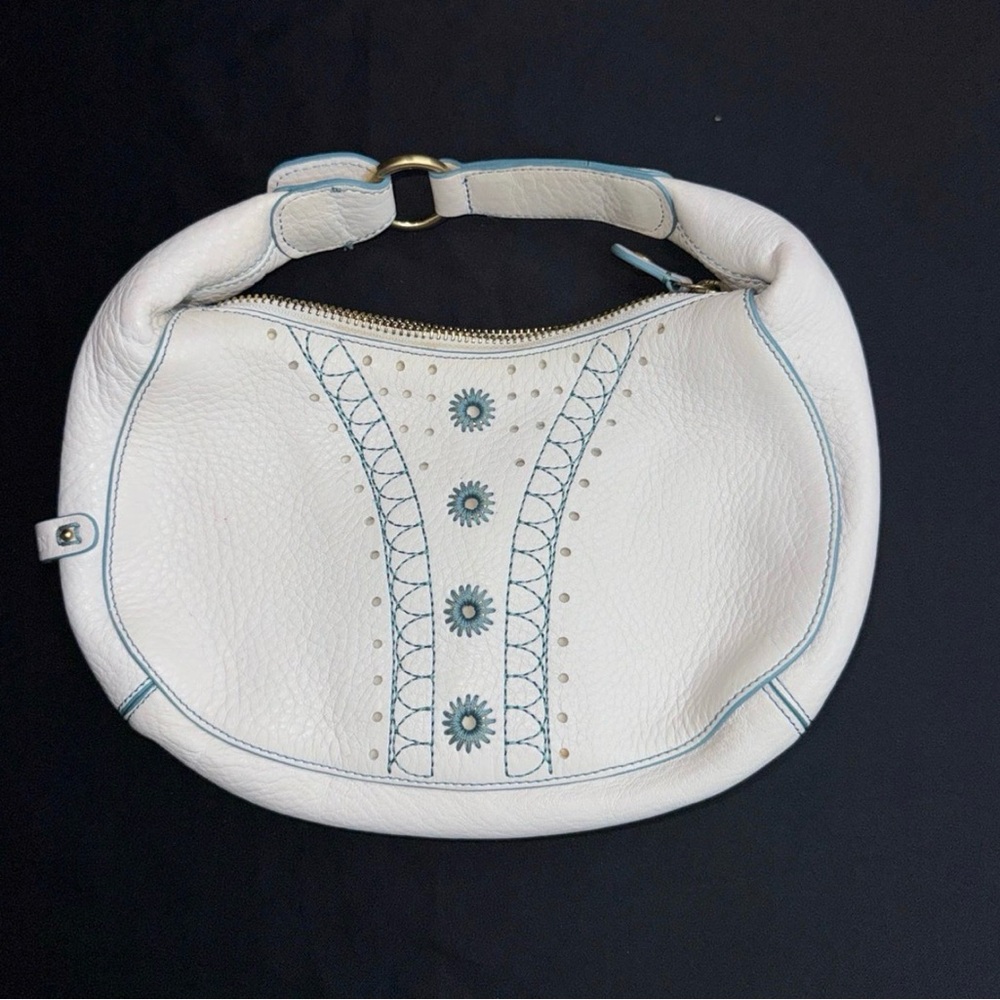 White Leather Women's Bag